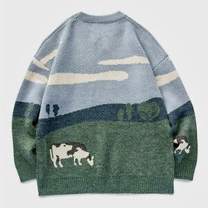 Eden cow pasture unisex sweater